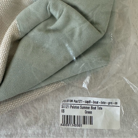 NWT Peloton Summer Boat Tote - Picture 6 of 7